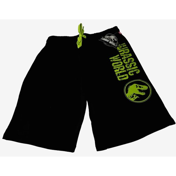 NWT Universal Studios Jurassic World Jurassic Park Mens Black S Shorts - Picture 2 of 10